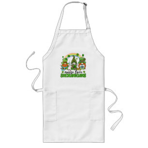 Delantal Largo Enfermera Love Shenanigans St. Patrick's