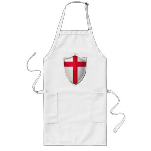 Delantal Largo Escudo de Inglaterra