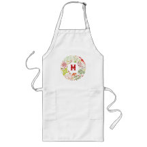 Especie - Monograma personalizado Nombre Apron