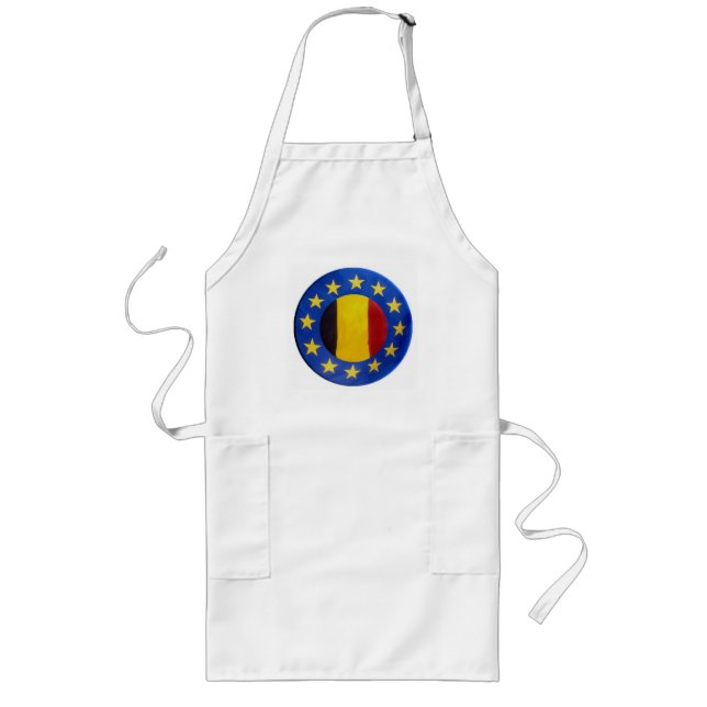 Delantal Largo Euro 2008 -Bélgica- Apron (Frente)
