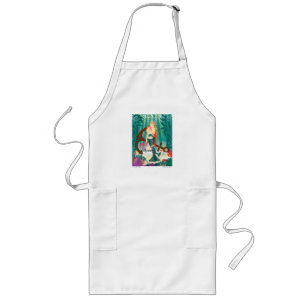 Delantal Largo Familia Sirena (pelirrojos) Larga Apron