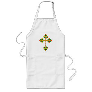 DELANTAL LARGO FANCY CROSS