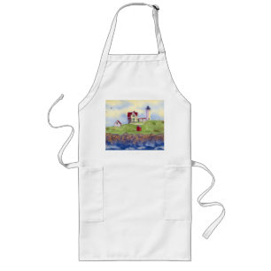 Delantal Largo Faro de Nubble Apron, cocina de Apron Nubble