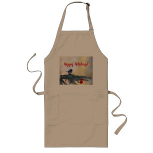 Delantal Largo "¡Felices fiestas!" ¡Baking!