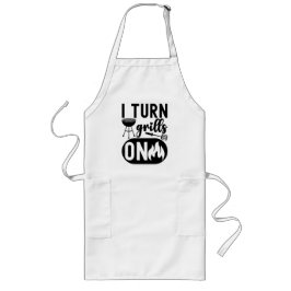 Delantal Largo Flame y sabor: pasión culinaria