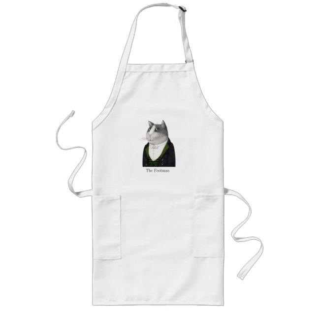 Delantal Largo FOOTMAN CAT Long Apron (Frente)