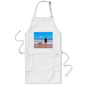 Delantal Largo Foto de personalizado haz apron tus fotos con Masc