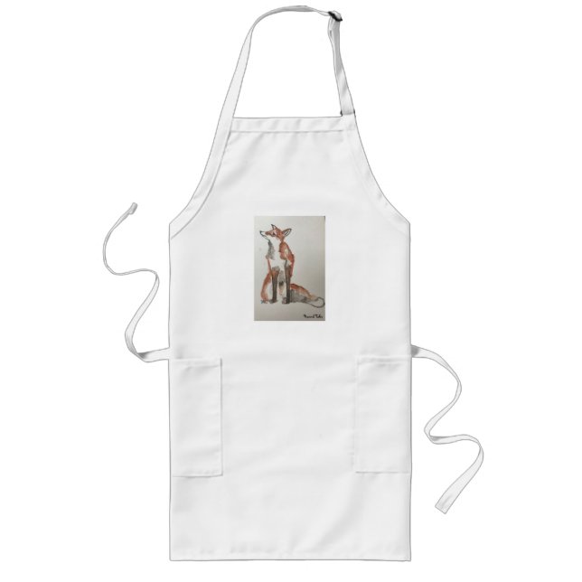Delantal Largo Fox Apron (Frente)
