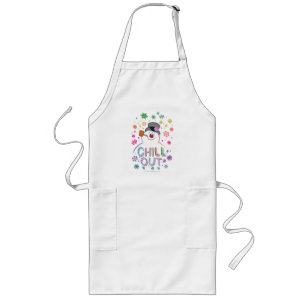 Delantal Largo Frosty the Snowman™ Colores arcoiris "Chill Ou