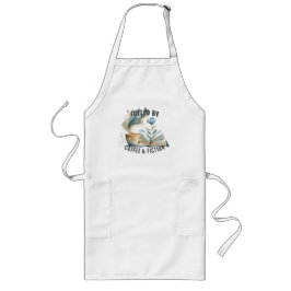 Delantal Largo Fueled by Coffee & Fiction Long Apron