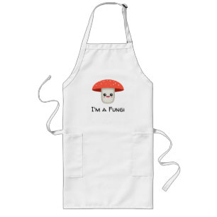 Delantal Largo Fun Guy Fungi Mushroom