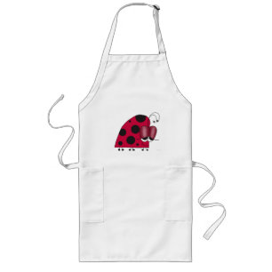 Delantal Largo Funny and Euphoric Ladybug