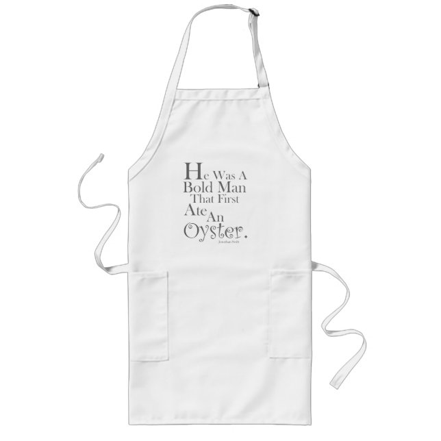 Delantal Largo Funny Long Kitchen Apron (Frente)