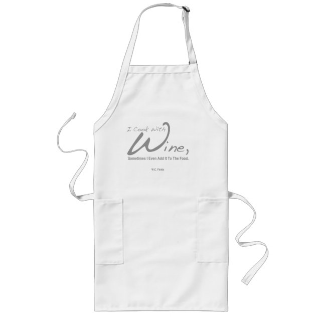 Delantal Largo Funny Long Kitchen Apron (Frente)
