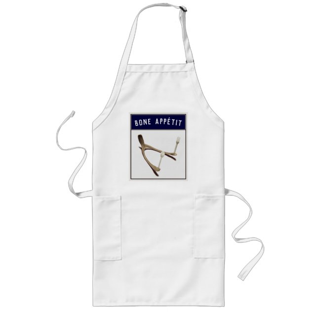 Delantal Largo Funny Thanksgiving Long Apron (Frente)