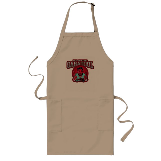 Delantal Largo Gabagool Capicola Meat Pride Gift Apron (Frente)