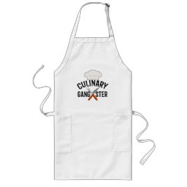 Delantal Largo Gangster culinario de largo apron