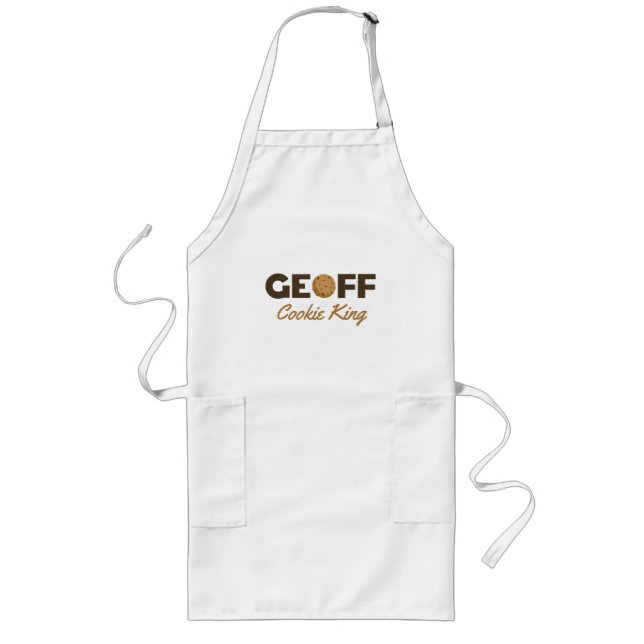 Delantal Largo Geoff cookie King Long Apron (Frente)