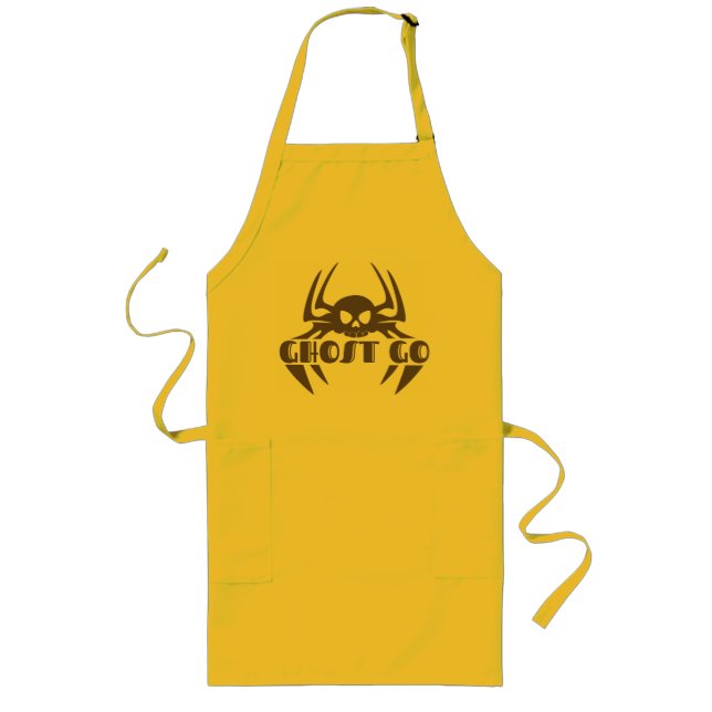 Delantal Largo Ghost Go Spooky Season (Frente)