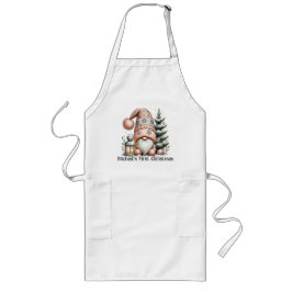 Delantal Largo Gnome for the Holidays Apron