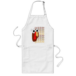 Delantal Largo Gobble tambalea albóndigas Apron Turquía #2