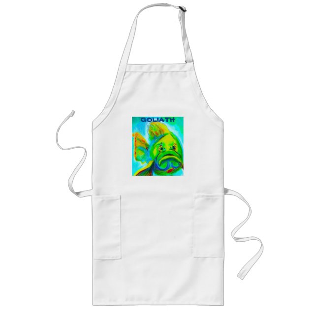 Delantal Largo Goliath Grouper Long Apron (Frente)