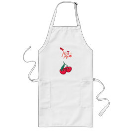 Delantal Largo Graciosas cerezas enamoradas" Let T-Shirt