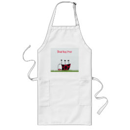 Delantal Largo Gracioso insecto muerto de yoga