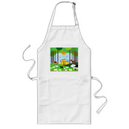 Delantal Largo Granja en el bosque