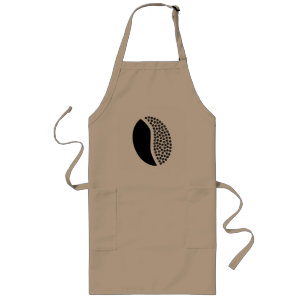 Delantal Largo granos de frijol de café