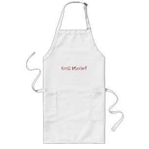 Delantal Largo ¡Grill Master!
