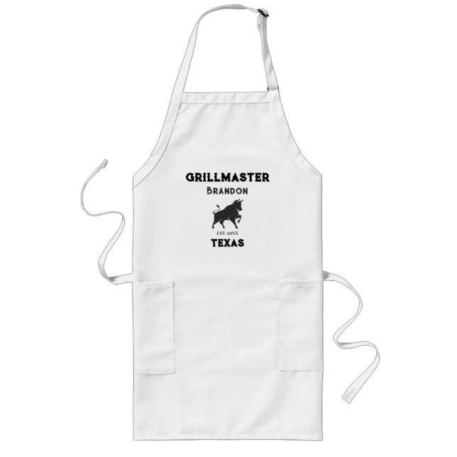 Delantal Largo Grillmaster Men Texas (Frente)