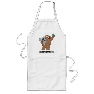 Delantal Largo Grizz y Nom Nom - #InternetFamous