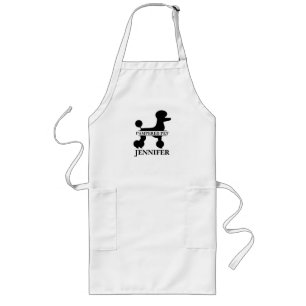 Delantal Largo Groomer Apron, Mascota de canicomios personalizado