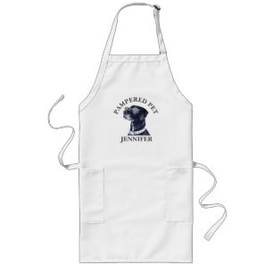 Delantal Largo Groomer Apron Mascota personalizado