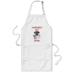 Delantal Largo Groomer Apron Mascota personalizado