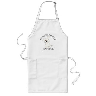 Delantal Largo Groomer Apron Mascota personalizado