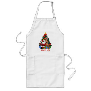 Delantal Largo Guay Santa y Reindeer Apron