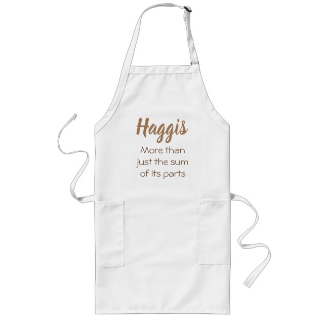 Delantal Largo Hageo. Más que la suma de sus partes (Frente)