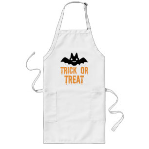 Delantal Largo Halloween Bat