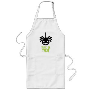 Delantal Largo Halloween Spider