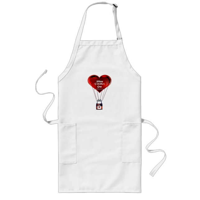 Delantal Largo Happy Valentine's Day Apron (Frente)