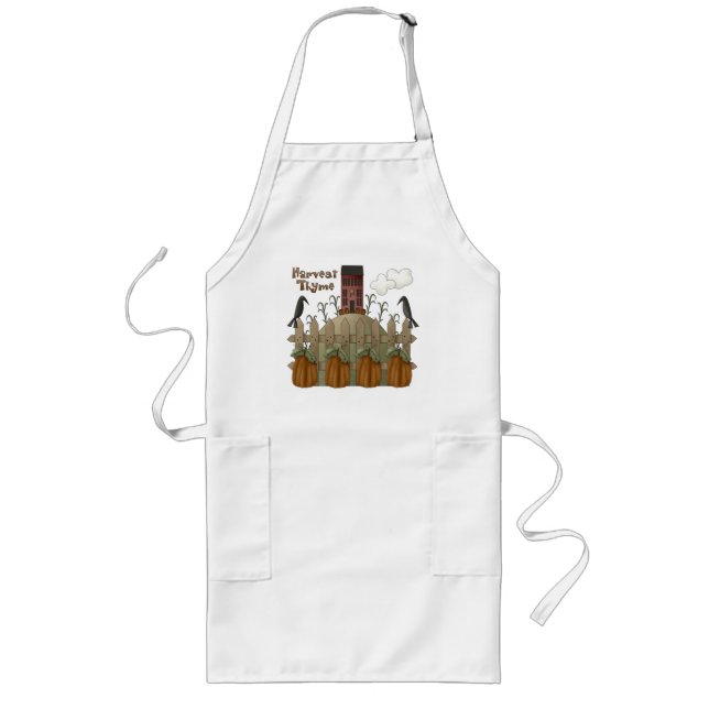 Delantal Largo "Harvest Thyme" Apron de otoño (Frente)