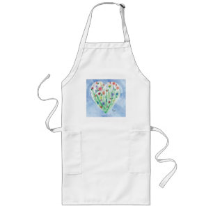 Delantal Largo Heart Garden - KidsArt para CHOC