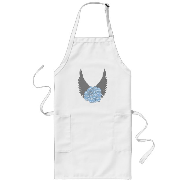 Delantal Largo Heavenly Rosa Apron (Frente)