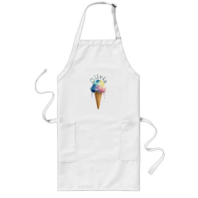 Delantal Largo Helado (Frente)