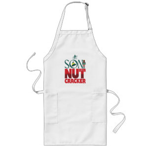 Delantal Largo Hijo de un gráfico desnudo