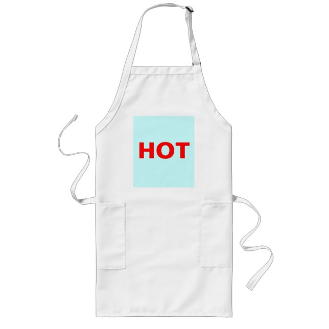 DELANTAL LARGO HOT APRON (Frente)