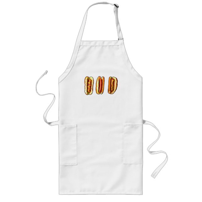 Delantal Largo Hot dog Long Apron (Frente)
