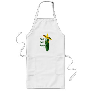Delantal Largo Hot Pepper Man Dance Apron